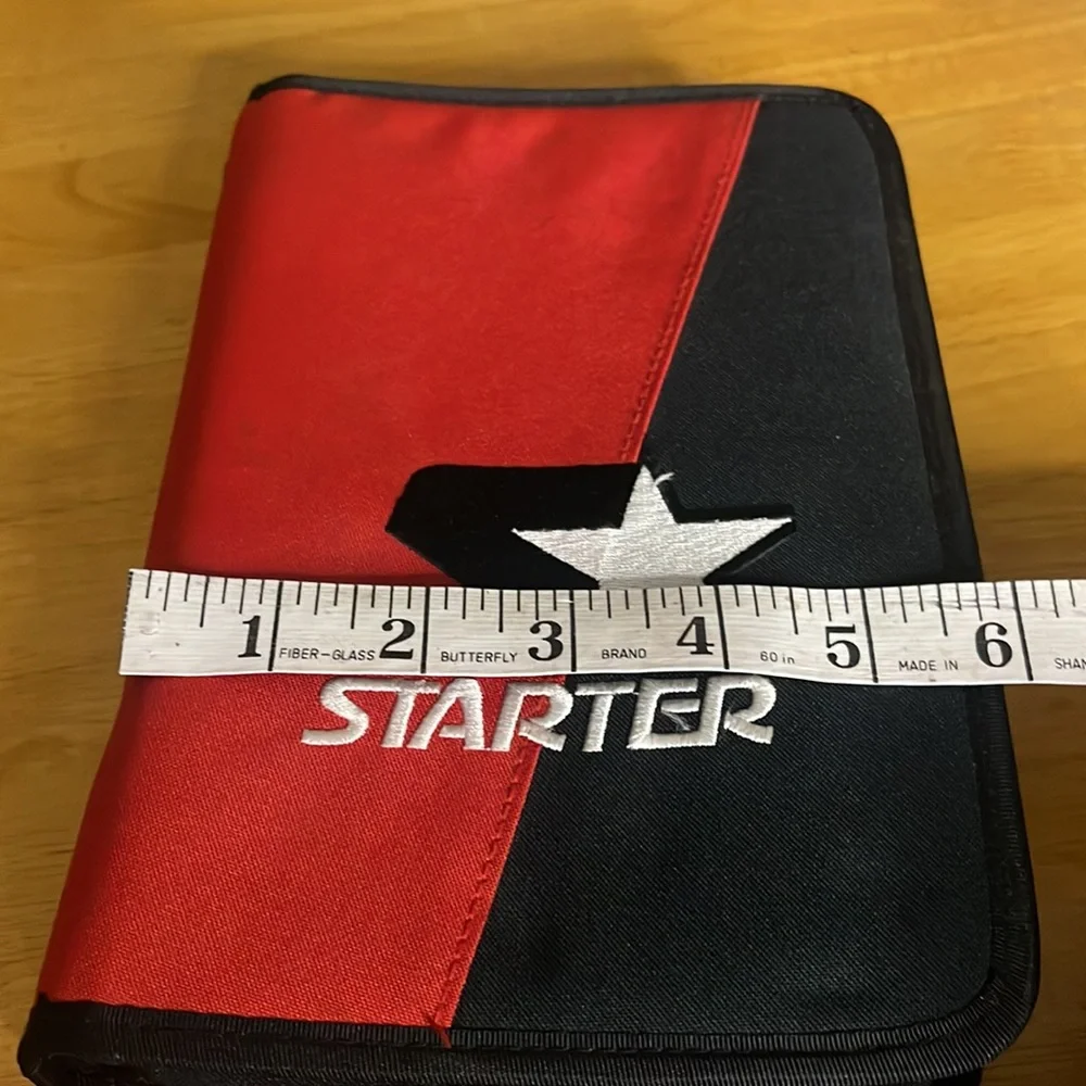 Vintage Starter Zip-Up Agenda Binder Address Book Planner Calendar Organizer